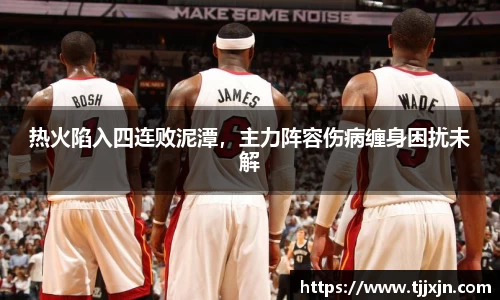 热火陷入四连败泥潭，主力阵容伤病缠身困扰未解