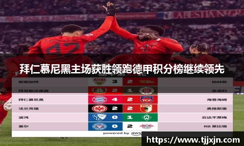 拜仁慕尼黑主场获胜领跑德甲积分榜继续领先